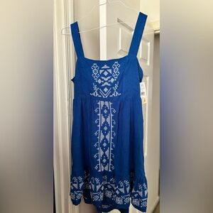 Ibiza Blue Summer Dress